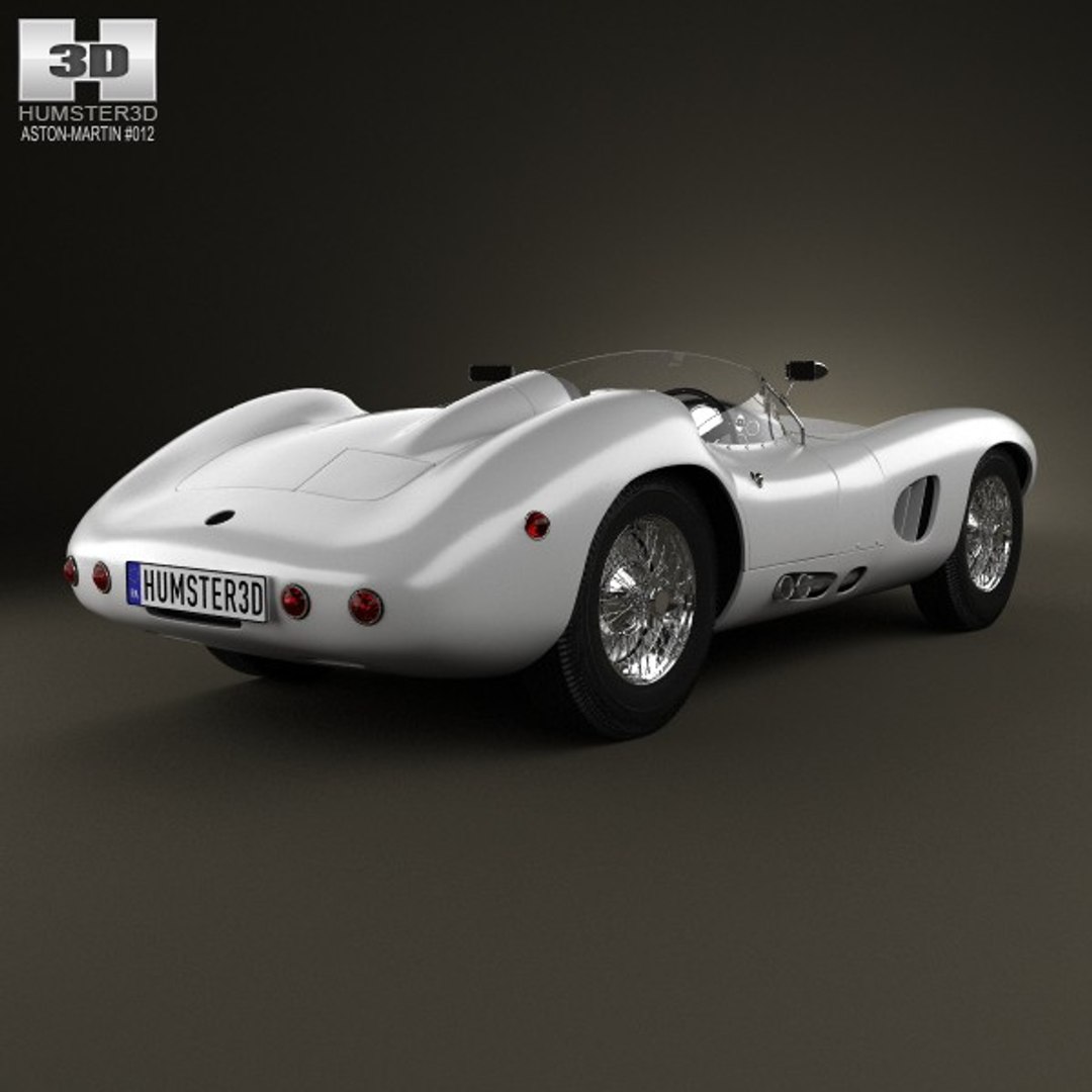 3d aston martin dbr1 model