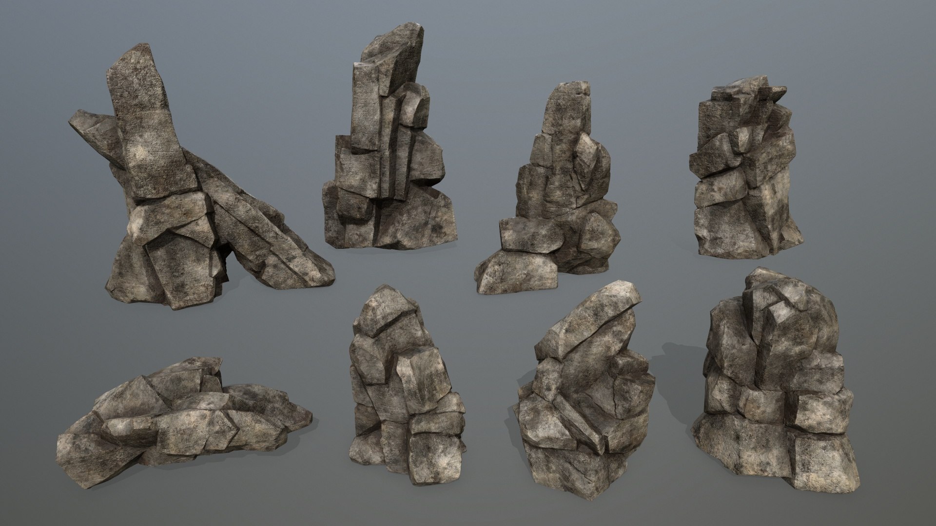 Desert Rocks 3D Model - TurboSquid 1926303