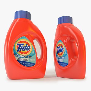 tide detergent 3d model