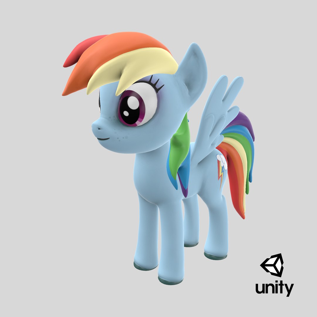 rainbow dash little pony 3D model https://p.turbosquid.com/ts-thumb/hf/a6l9zF/05/stemcell_unity_render/png/1731688482/1920x1080/fit_q87/fb063001d4d0fd86b5634863bc3574d5e3bd2fe0/stemcell_unity_render.jpg