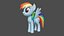 Rainbow Dash My Little Pony Cartoon