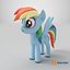 Rainbow Dash My Little Pony Cartoon