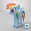 Rainbow Dash My Little Pony Cartoon