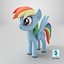 Rainbow Dash My Little Pony Cartoon