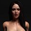 Sexy Realistic Detailed Woman Nude - Sky 3D model