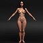 Sexy Realistic Detailed Woman Nude - Sky 3D model