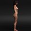 Sexy Realistic Detailed Woman Nude - Sky 3D model