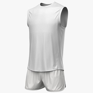 Tank Top and Shorts 2v White PBR