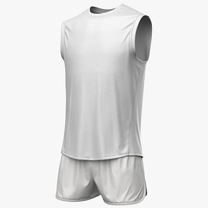 Tank Top and Shorts 2v White PBR