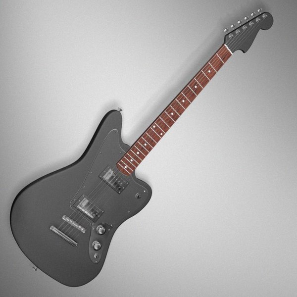 Fender Jaguar 3D Models for Download | TurboSquid