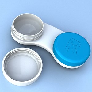 Contact Lens Case And Cleaner
