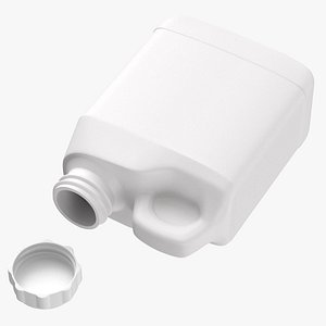 Plastic F Style Bottle 4oz Child Resistant Cap 02