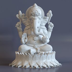 3D ganesha ganapati vinayaka pillaiyar