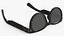 3D Xiaomi AR Sunglasses Black with Dark Lenses
