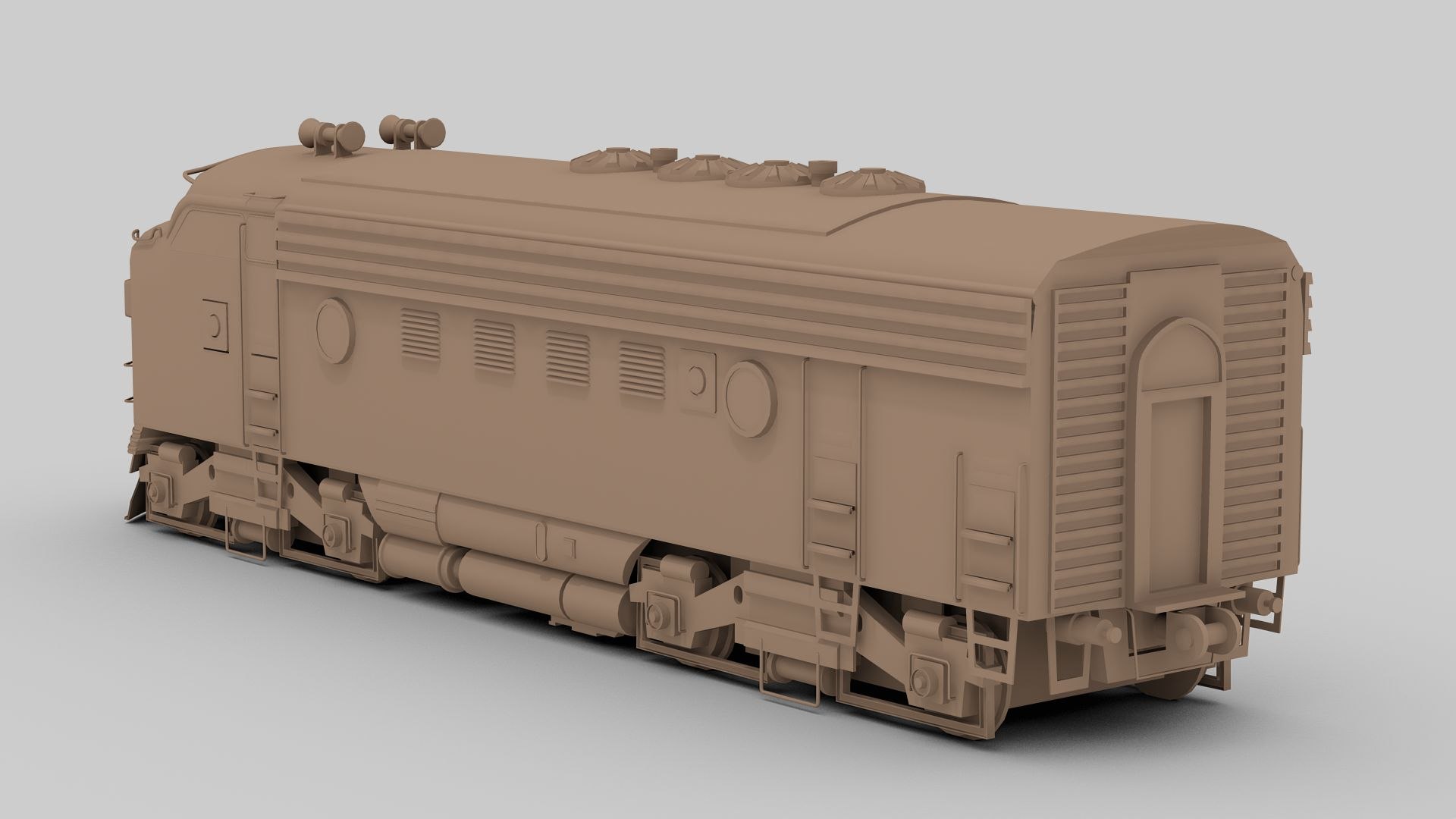 3d f7 diesel locomotive