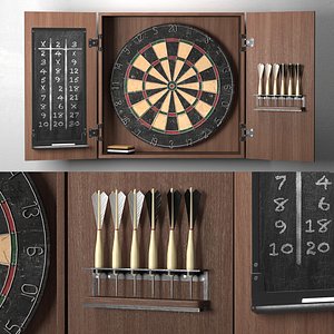 3D darts rh model
