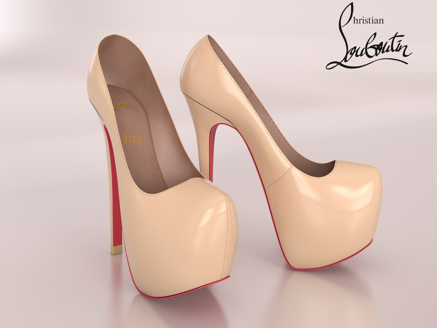 Used christian louboutin plain SNEAKERS / SHOES 9