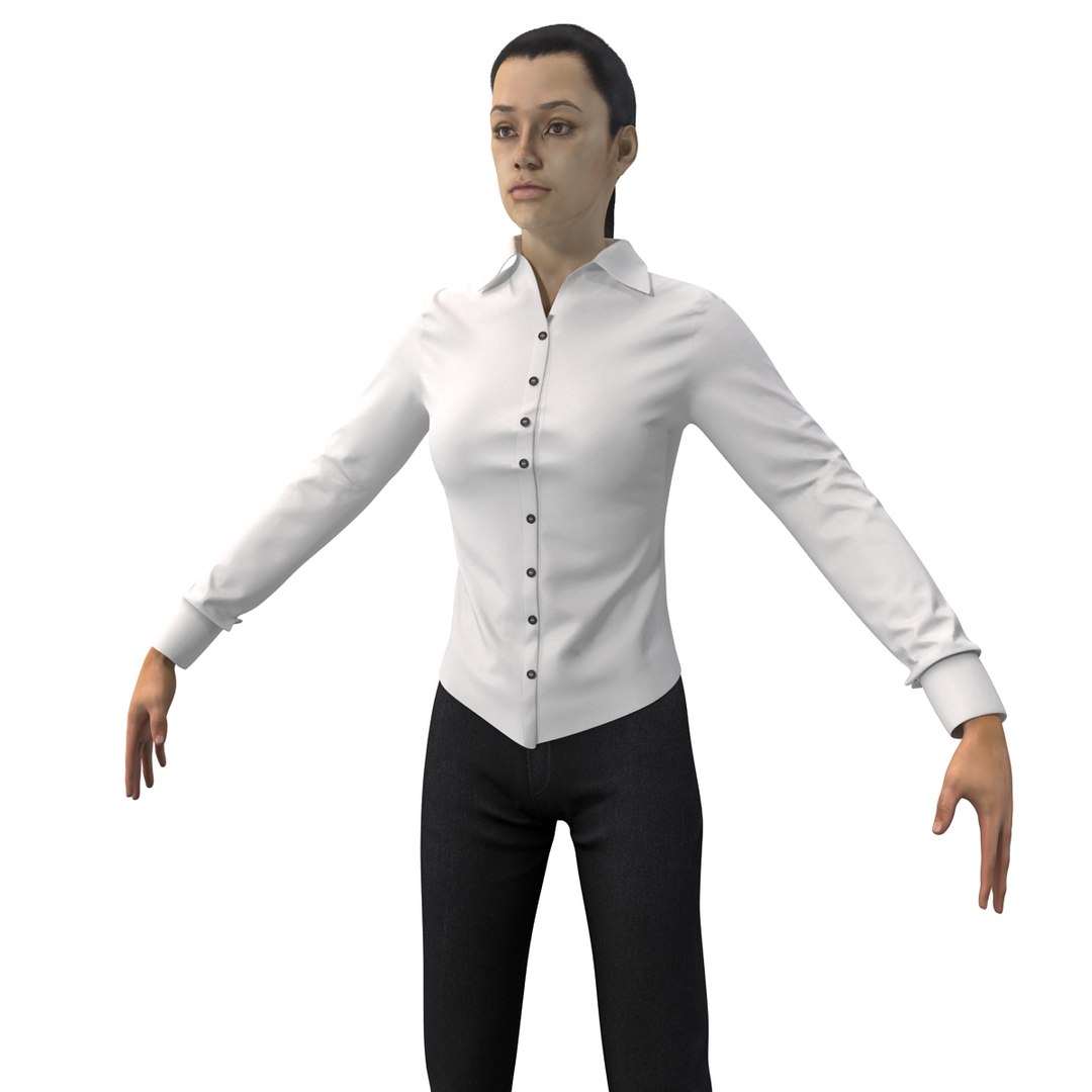 woman wearing shirt slacks max https://p.turbosquid.com/ts-thumb/hf/pG9CQb/ixCVKNFg/womanwearingshirtandslacksrigged_6/jpg/1408143963/1920x1080/fit_q87/8b50f2d0fc6d385afd56fb8989f1ad592355e25a/womanwearingshirtandslacksrigged_6.jpg