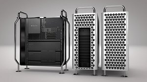 3D Apple Mac Pro 2019