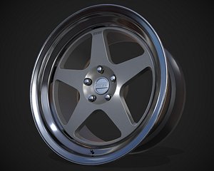 kansei knp rim wheels 3D