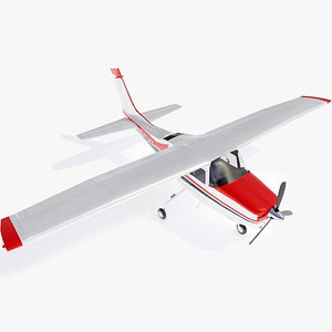 3d model 1961 private plane
