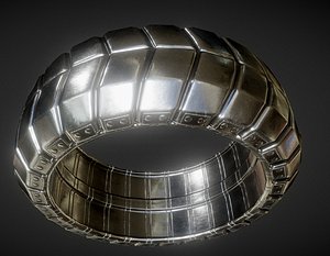 Futuristic Tire Silver Version