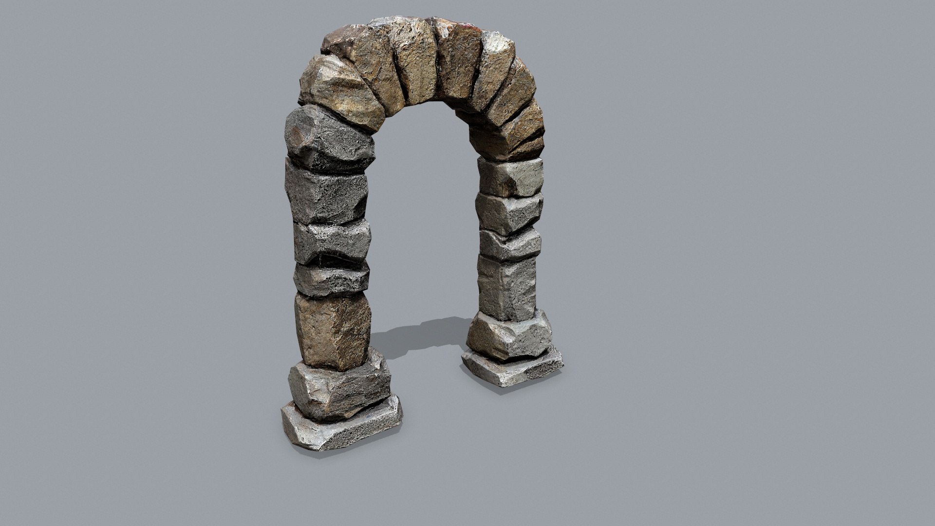 3D Model Ruin Set - TurboSquid 2216556
