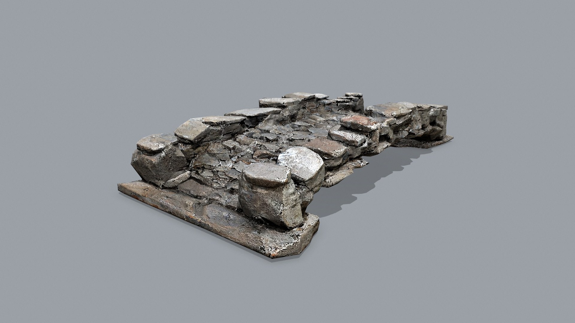 3D Model Ruin Set - TurboSquid 2216556