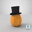 Halloween Pumpkin with Hat V5