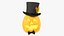 Halloween Pumpkin with Hat V5