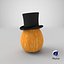 Halloween Pumpkin with Hat V5