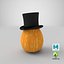 Halloween Pumpkin with Hat V5