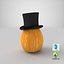 Halloween Pumpkin with Hat V5
