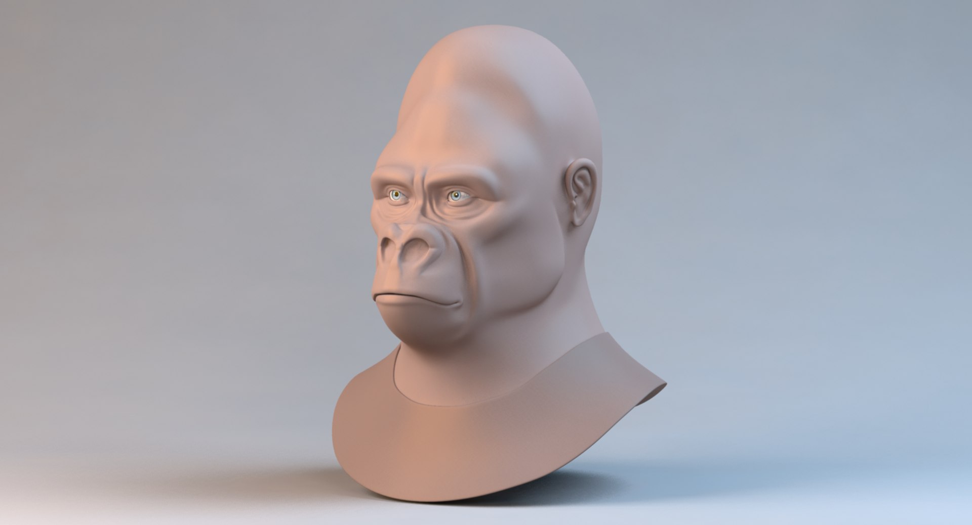 3d Model Gorilla Primate