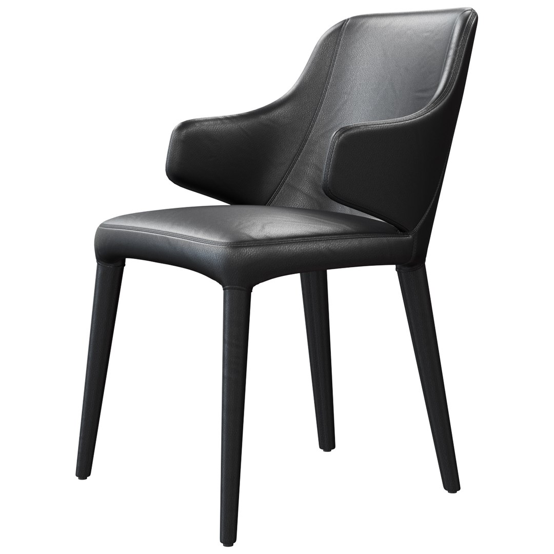 3D Model Chair Cattelan Italia Wanda - TurboSquid 1389158