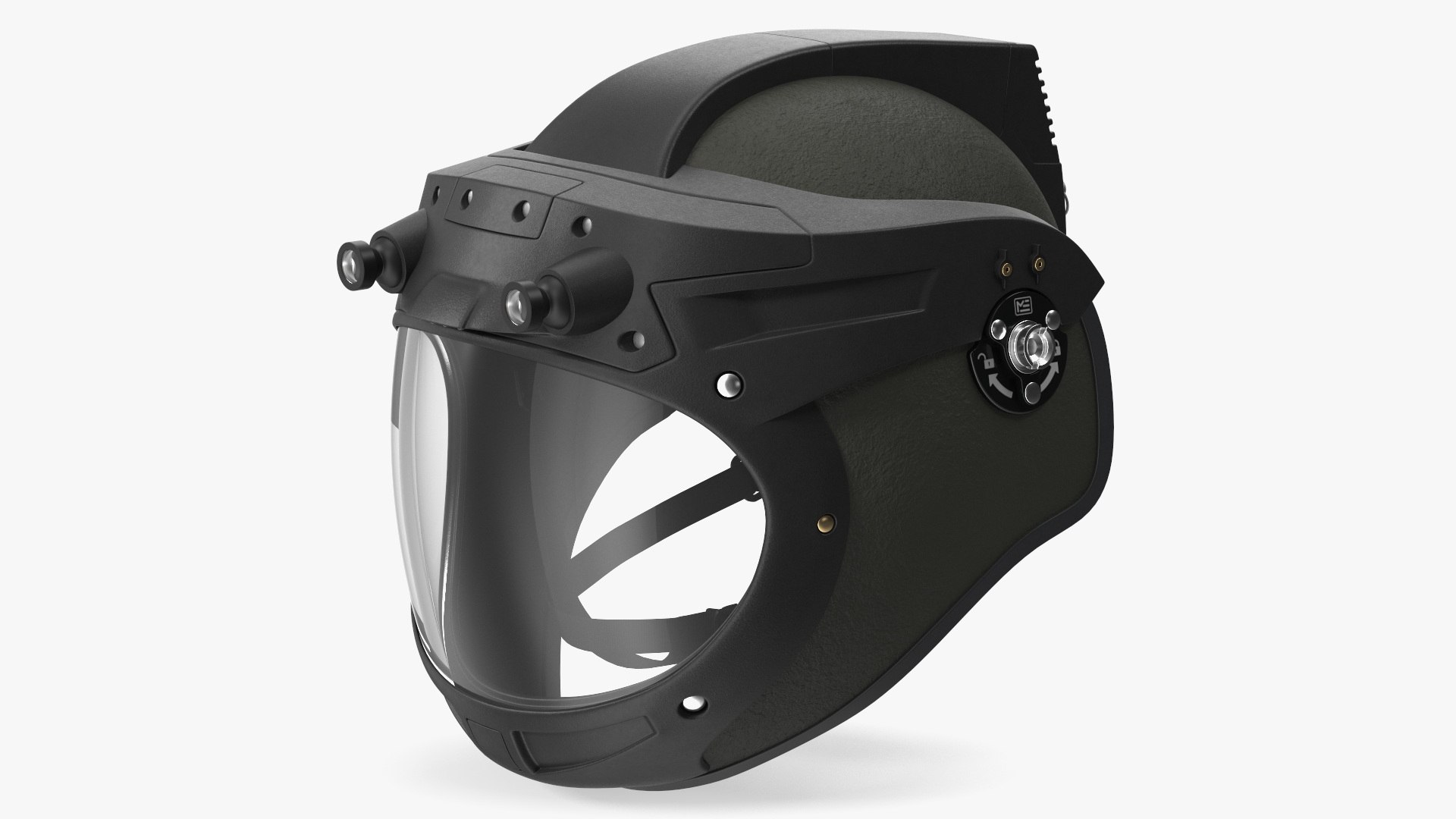 Bomb Suit Helmet 3D model preview