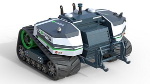 3D Farming Robot AgBot 5 AGXEED model