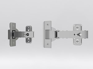 door cabinet hinge 3D model