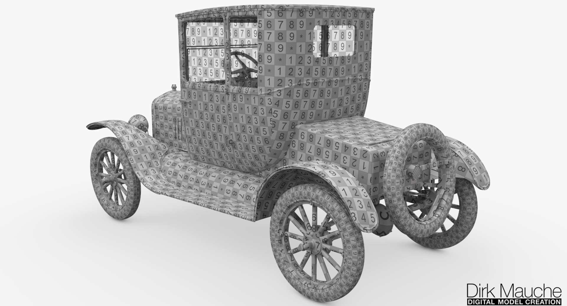 3d Model T Coupe