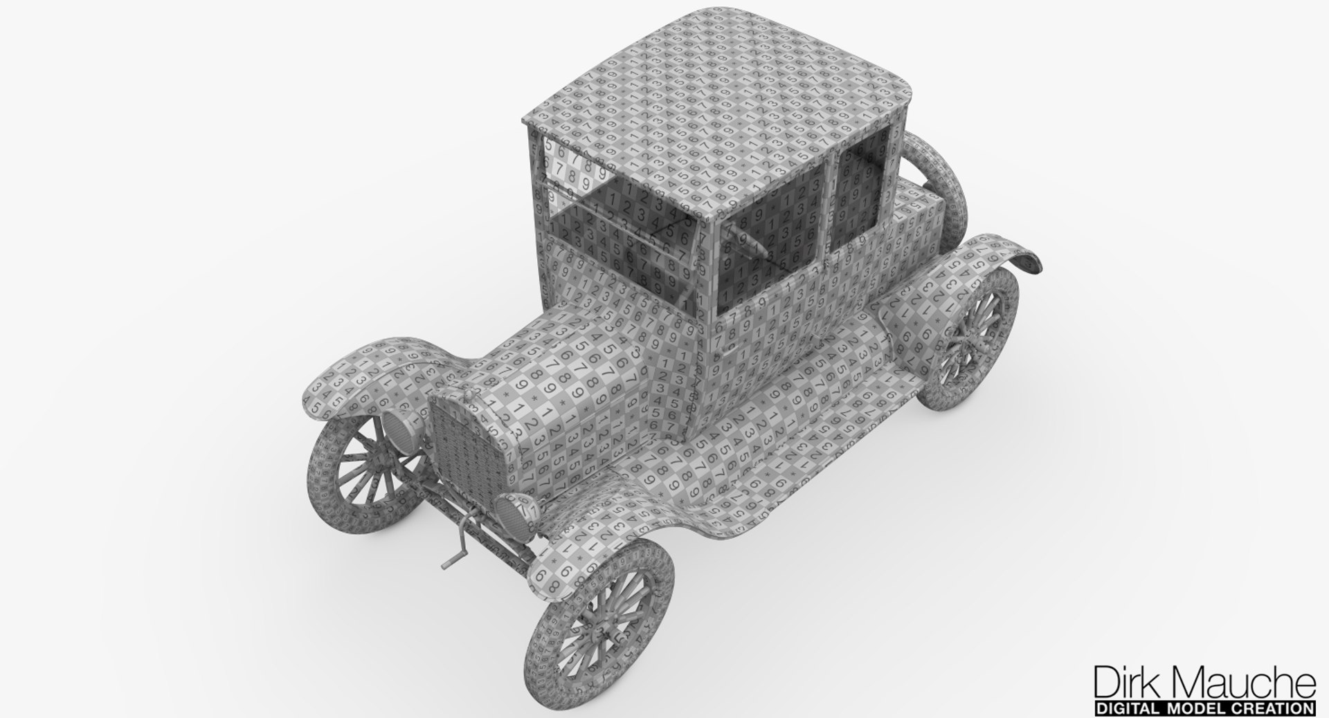 3d Model T Coupe