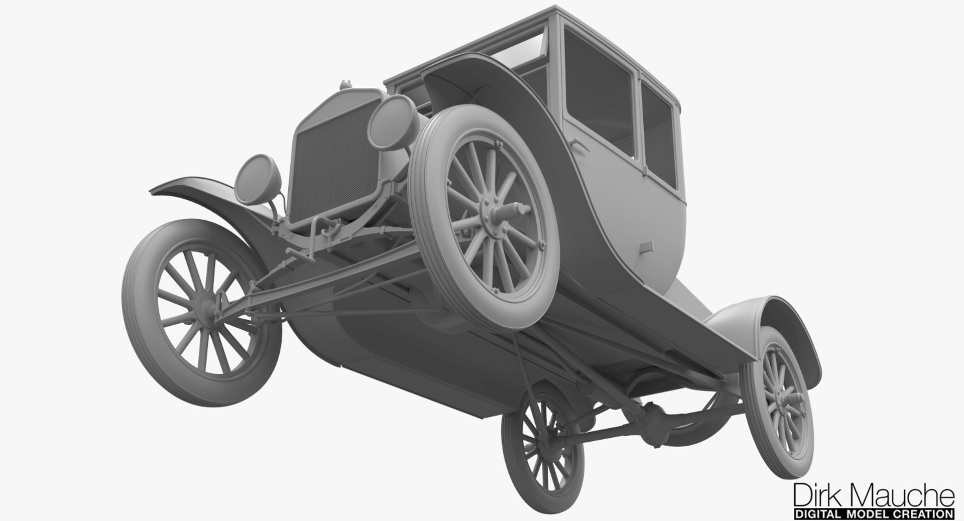3d model t coupe