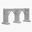 Bridge Set 01 3D model