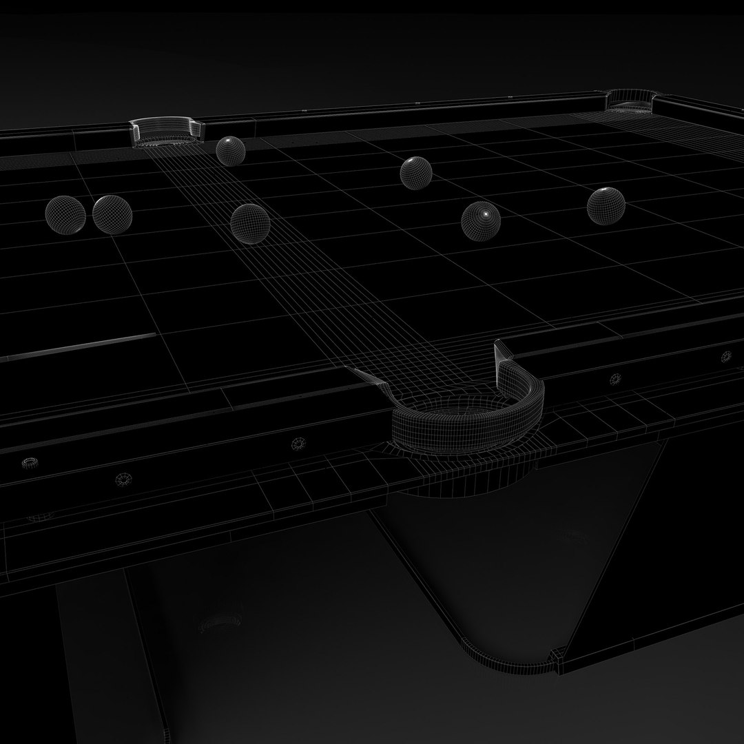3D Billiards T1 Table Model - TurboSquid 1303534