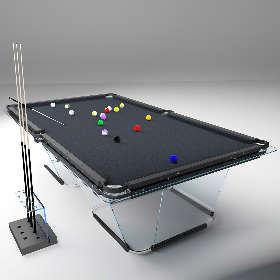 3D Billiards T1 Table Model - TurboSquid 1303534