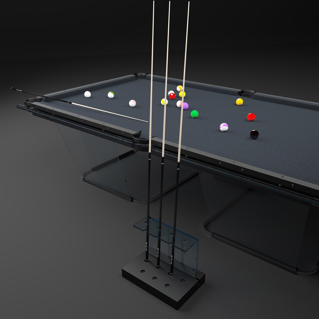 3D Billiards T1 Table Model - TurboSquid 1303534