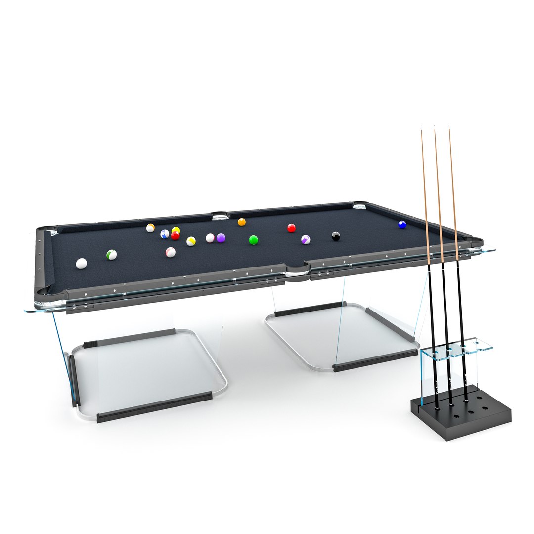 3D Billiards T1 Table Model - TurboSquid 1303534