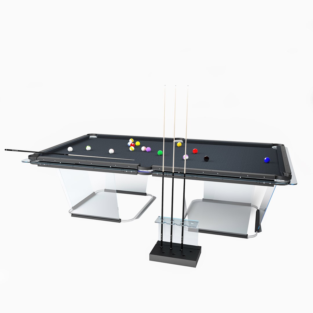3D Billiards T1 Table Model - TurboSquid 1303534