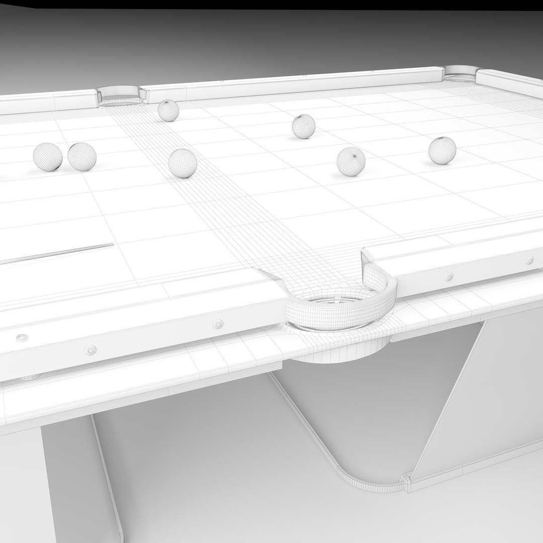 3D Billiards T1 Table Model - TurboSquid 1303534