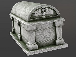 3D chest tomb