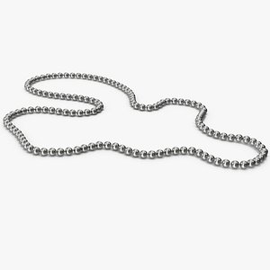 3D Steel Chainlet model